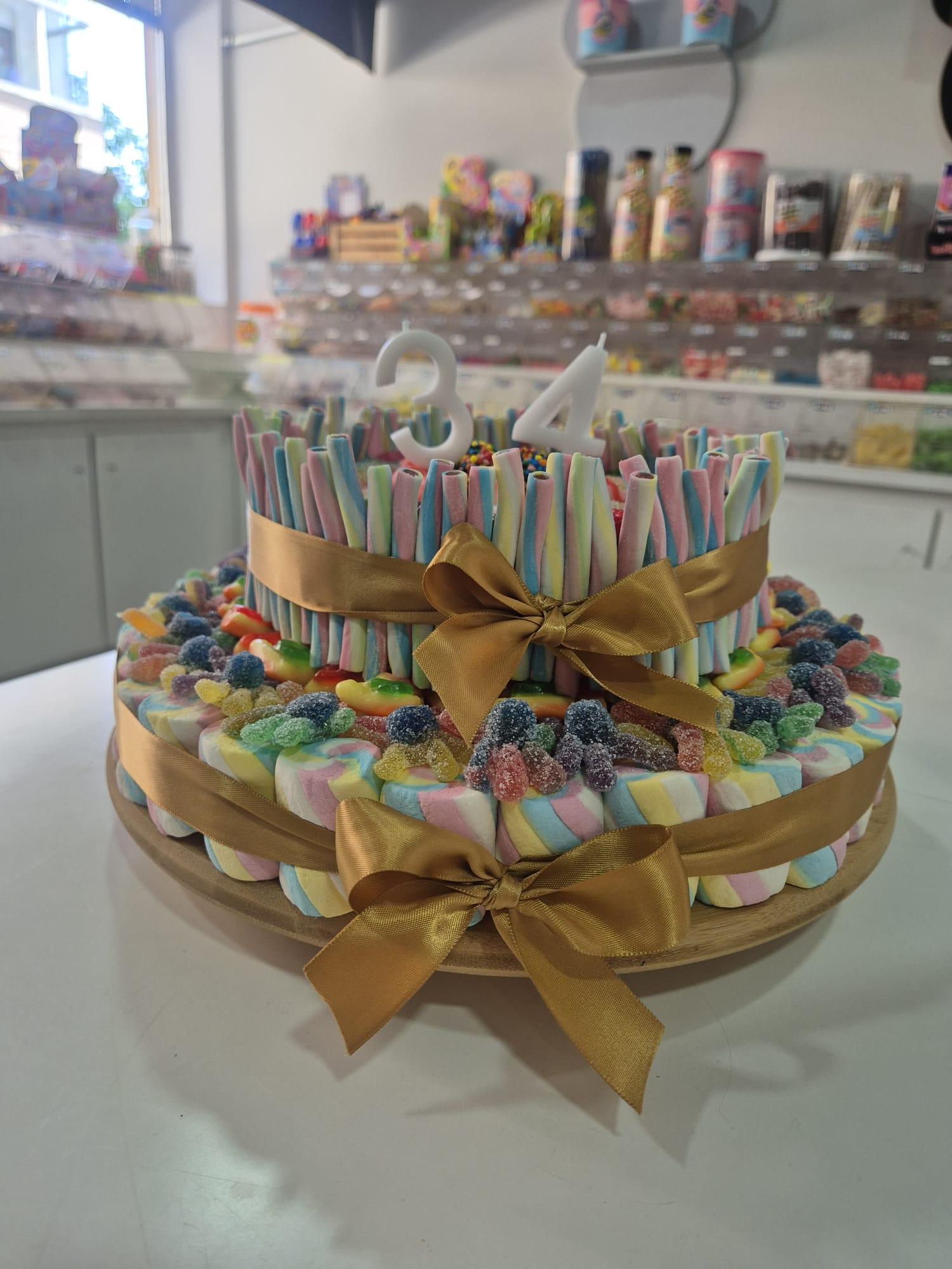 Bolo de gomas Piñata 9
