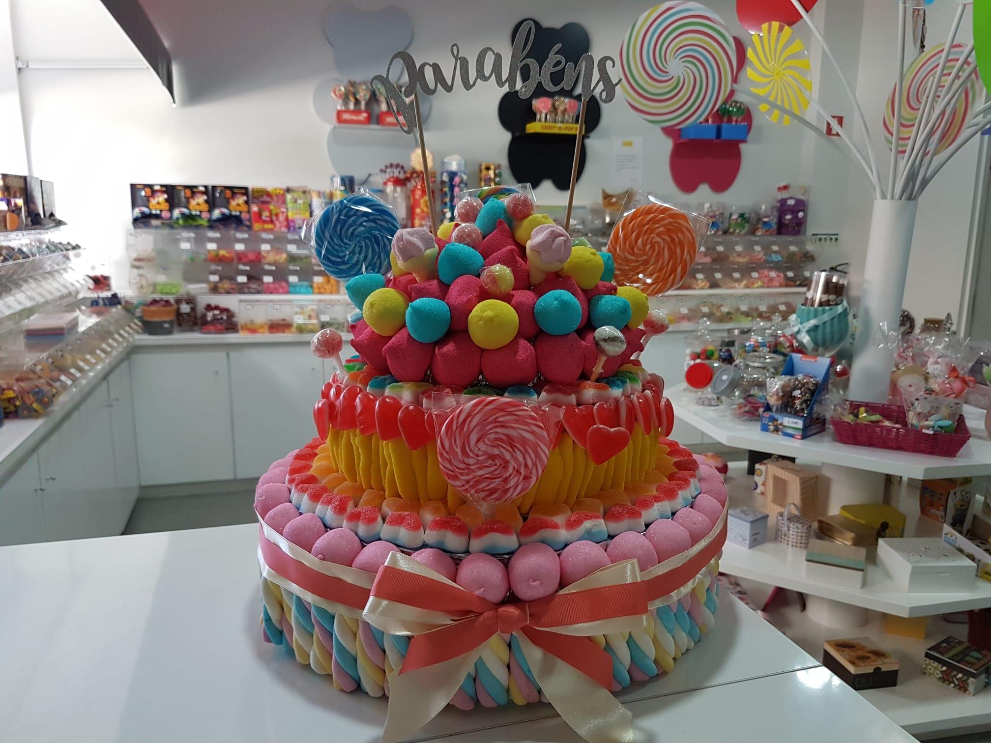 Bolo de gomas Piñata 40